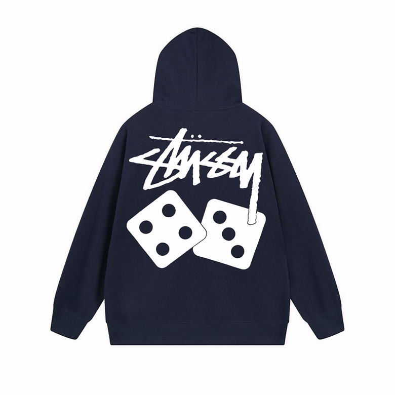 Stussy cube logo store hoodie sweatshirt