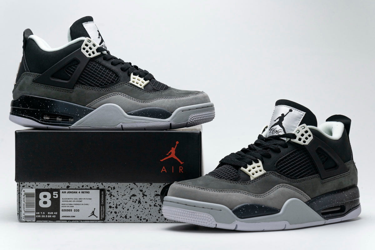 Air jordan 4 on sale retro fear pack