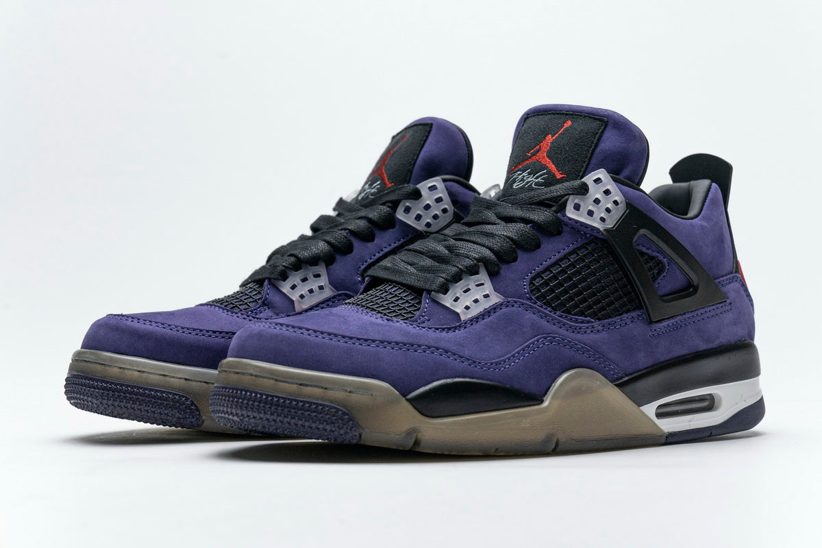 Air Jordan 4 X Travis Scott "Purple" (Limited Edition That Was Given Only To Travis Family And Friends)