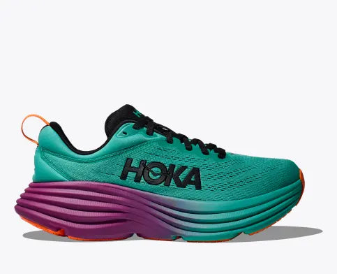 HOKA Bondi 8 Electric Aqua