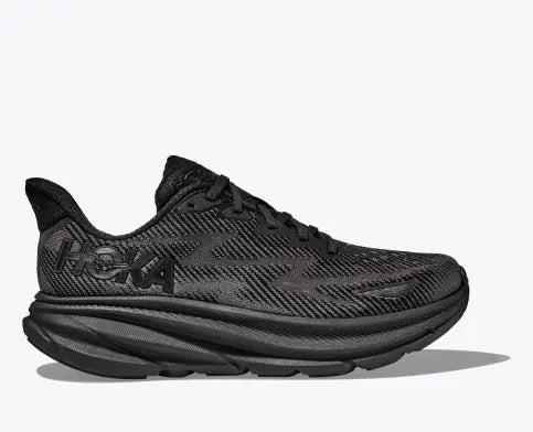 HOKA - Clifton 9 Black On Black