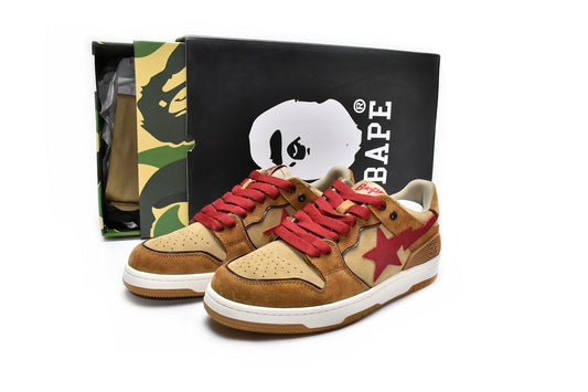 Bapesta "SK8 Wheat Red" (Very Limited)