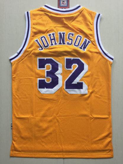 NBA LA Lakers Retro 1984-1985 Magic Johnson