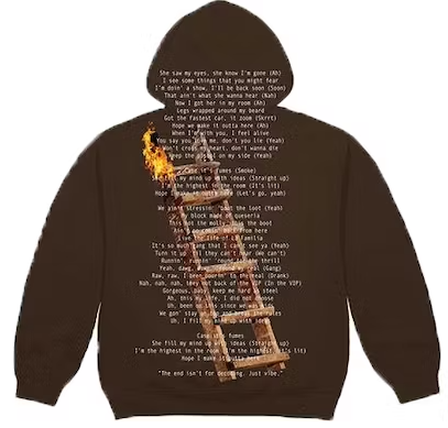 Travis Scott "Highest In The Room Not For Decoding" Hoodie