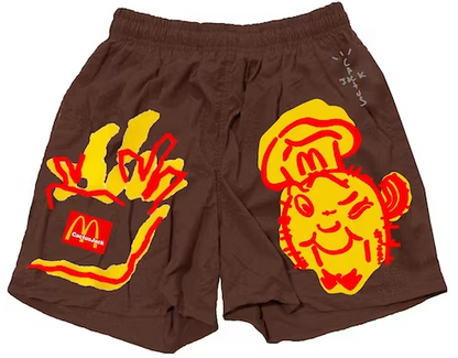 Travis Scott x McDonald's "Illustration II" Shorts