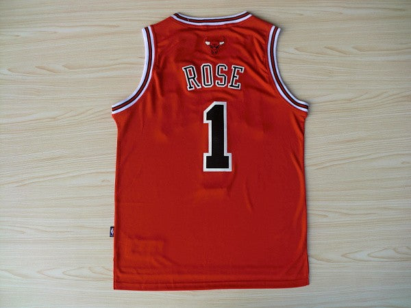 NBA Chicago Bulls Retro 2009 Derrick Rose (Green, Red)