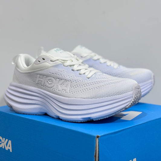 HOKA - Mafate Bondi 8 White