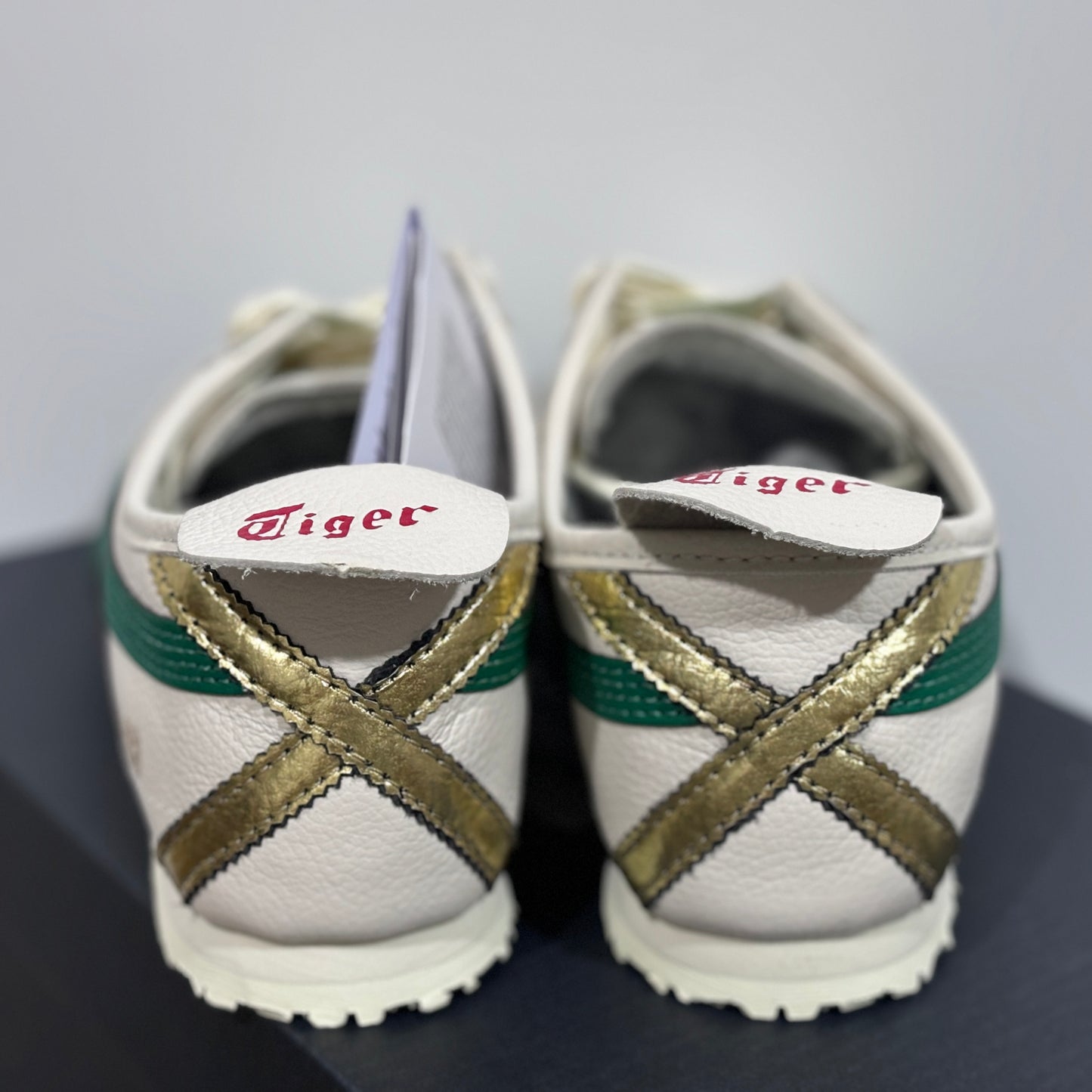 Asics Onitsuka Tiger "White Green Red & Gold Label - Mexico 66"