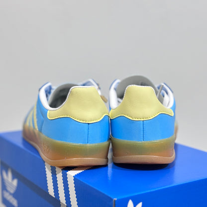 Adidas Originals Gazelle "Semi Blue Burst & Almost Yellow"