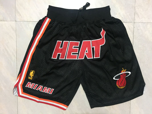 Just Don -Miami Heat Black Retro