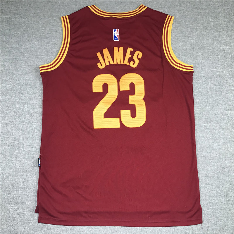 NBA Cleveland Cavaliers Lebron James Retro 2016 Home Kit