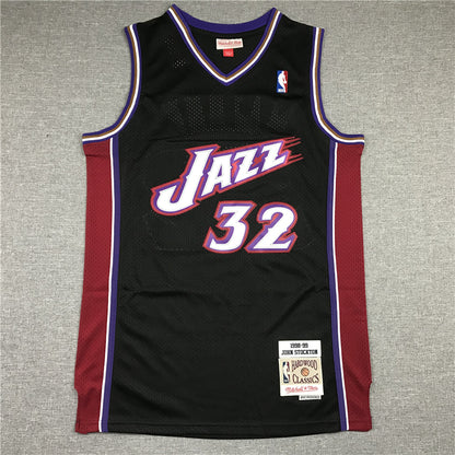 NBA Utah Jazz Retro 1998-1999 (John Stockton, Karl Malone)