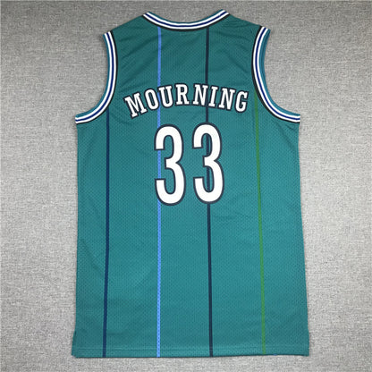 NBA Charlotte Hornets Alonzo Mourning Retro 1992-1993