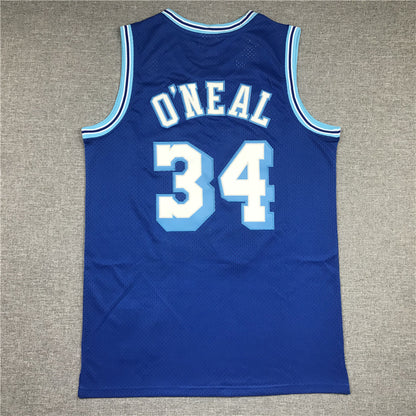 NBA LA Lakers Shaquille O'neal 1996-1997 "Away Kit" & "3rd Kit"(Blue)