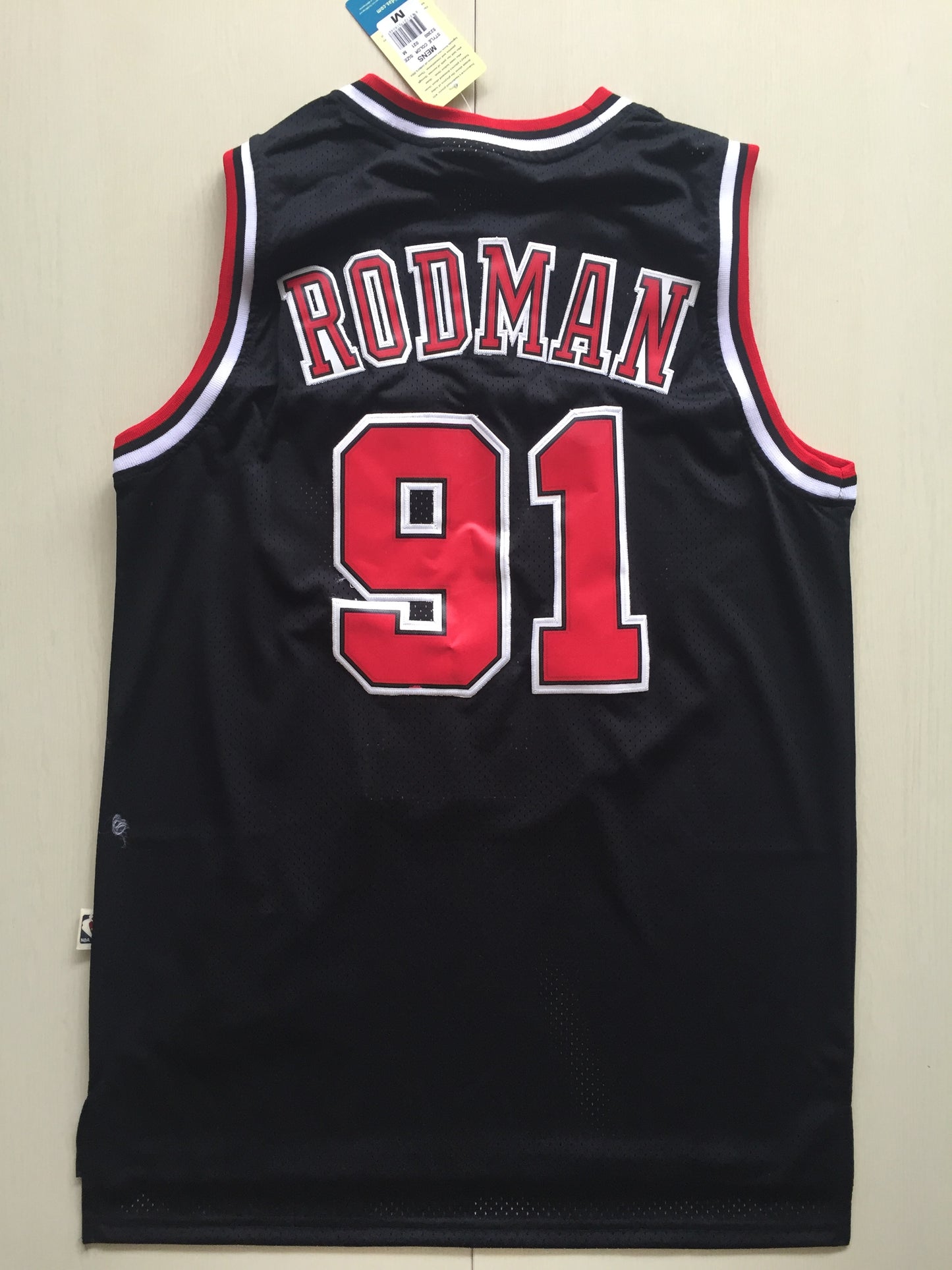 NBA Chicago Bulls Retro 1996 (Home-White, Away-Black) (Dennis Rodman, Scottie Pippen)