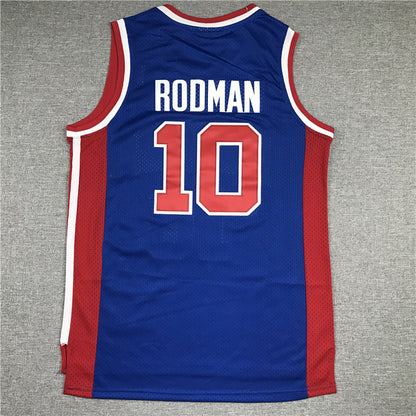 NBA Detroit Pistons Retro Dennis Rodman 1988-1989