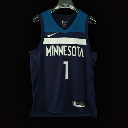 NBA Minnesota Timberwolves Anthony Edwards Away Kit 2023