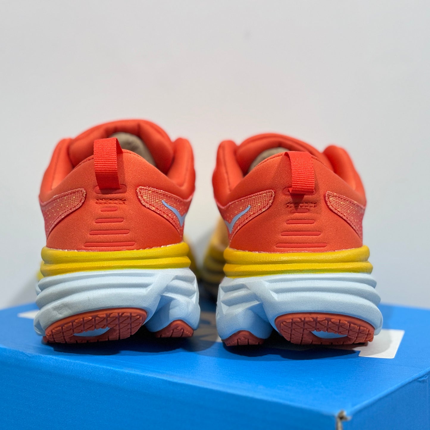 HOKA - Mafate Bondi 8 Yellow & Red