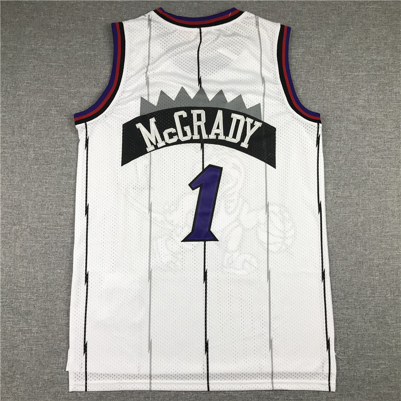 NBA Toronto Raptors Retro 1998-1999 (White / Purple) ( Vince Carter / Tracy McGrady)