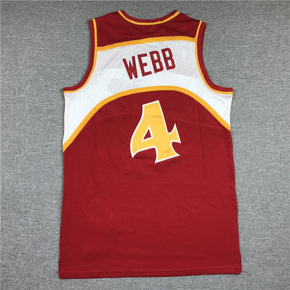 NBA Atlanta Hawks Retro Spud Webb 1986-1987