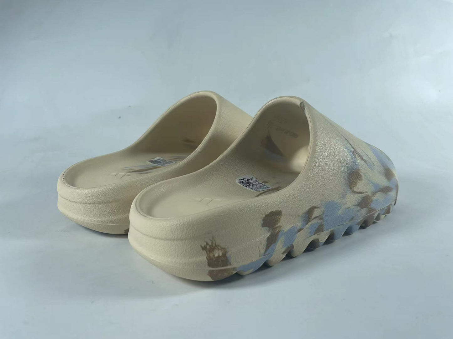 Yeezy Slide "Enflame Oil Painting White Yellow" (Releasing Soon & Very Limited)