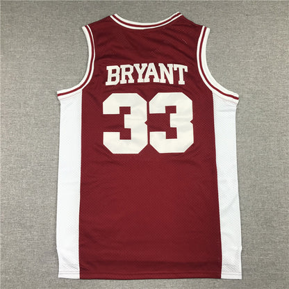 NBA NCAA Retro Kobe Bryant Lower Merion (White, Red)