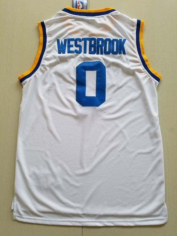 NBA NCAA Retro Russell Westbrook Ucla (White, Blue)