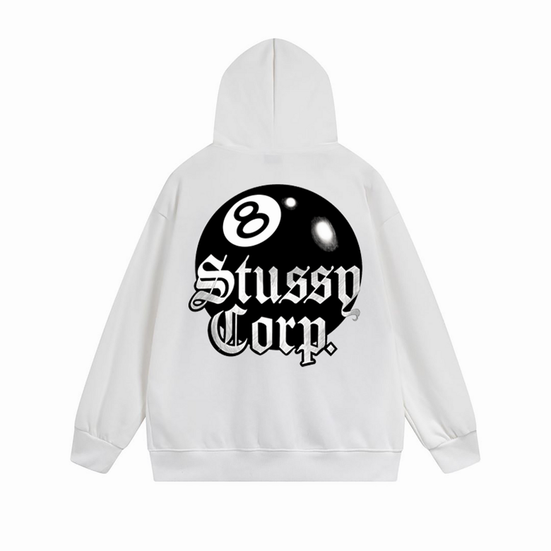 Stussy Hoodie "Stussy Corp 8 Ball" (With Zipper)