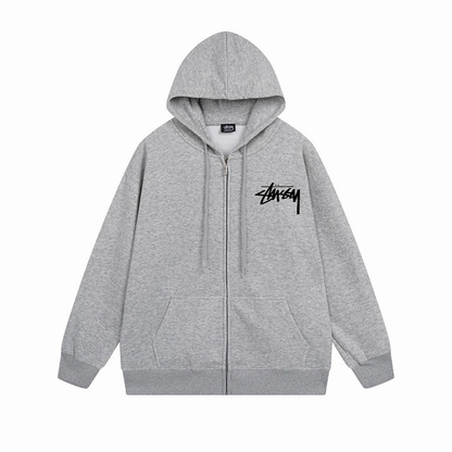 Stussy Hoodie "Burning Playing Cards" (With Zipper)