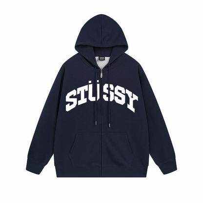 Stussy Hoodie "STUSSY Logo" (With Zipper)