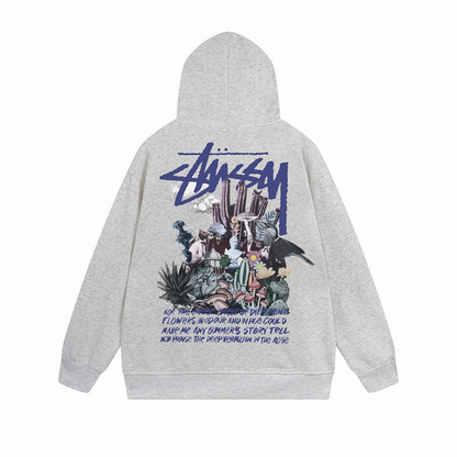 Stussy Hoodie "Psychedelic" (With Zipper)
