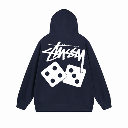 Stussy Hoodie "Cubes" (With Zipper)