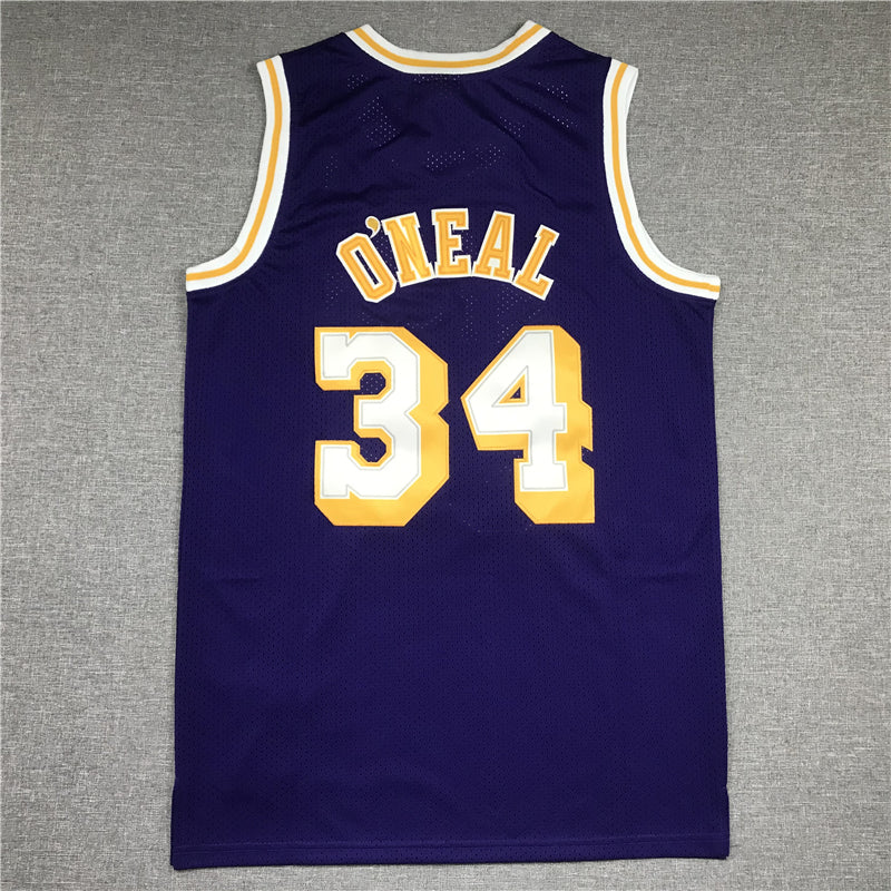 NBA LA Lakers Shaquille O'neal 1996-1997 "Away Kit" & "3rd Kit"(Blue)