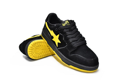 Bapesta "SK8 Black Electric Yellow" (Limited