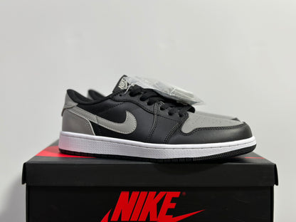 Jordan 1 Low Black & Gray Shadow