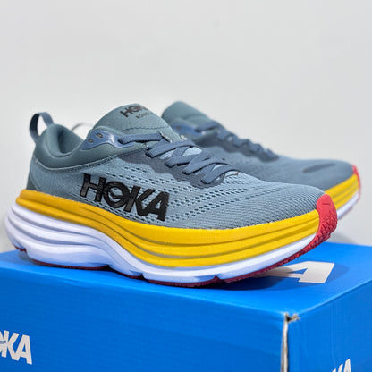 HOKA - Mafate Bondi 8 Gray