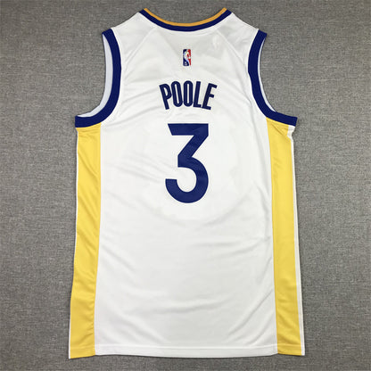 NBA Golden State Warriors 2022 "Home White" (Players-Steph Curry, Jordan Poole, Andrew Wiggins, Draymond Green, Klay Thompson"