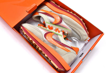 CLOT x Sacai x Nike "LD Waffle Orange Blaze"