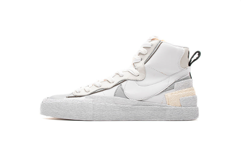 Sacai x 'blazer mid hotsell white grey