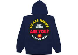 Travis Scott "McDonald's Up All Night Sticker" Hoodie