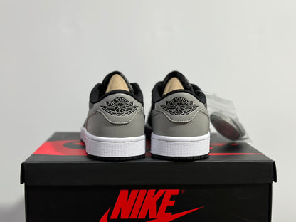 Jordan 1 Low Black & Gray Shadow