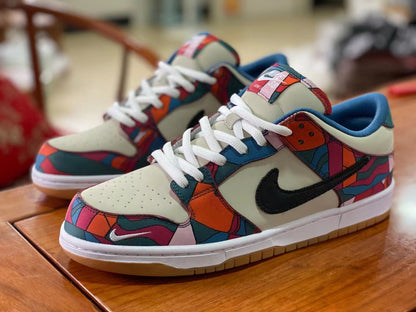 Parra X Nike Dunk SB Low - Abstract