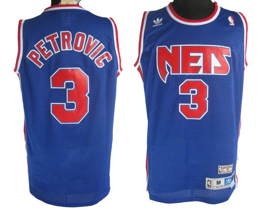 NBA Brooklyn Nets Drazen Petrovic 1992 Kit